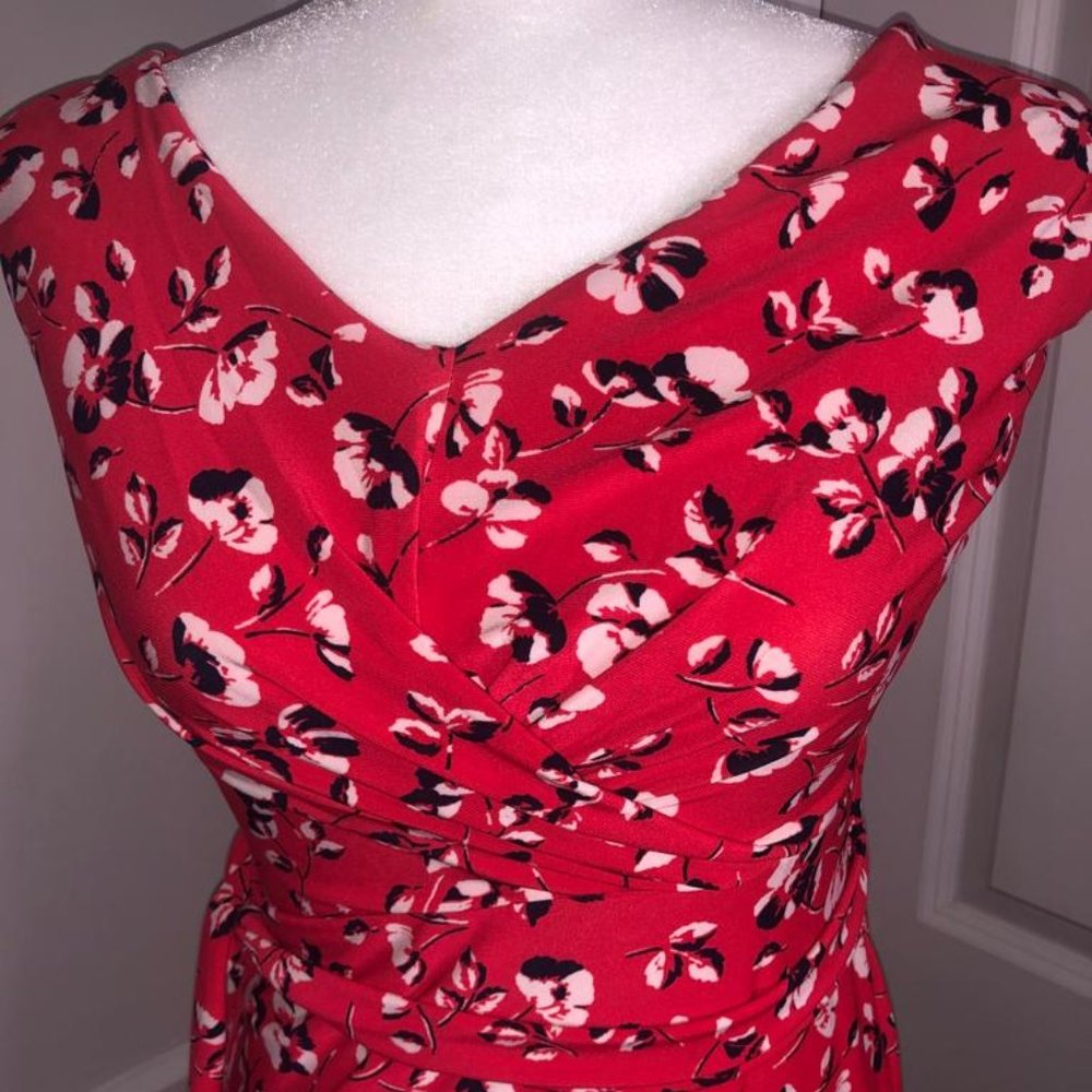 Ralph Lauren Stretch Peplum Dress Size 0